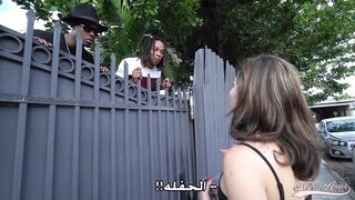 القحبة العراقية الينا انجل تتفشخ نيج من فحلين سمر بالحفلة