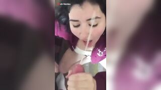 شاب هاج على اخته الشرموطة وخلاها تمصله زبه ويجيب لبنه على وشها