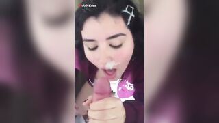 شاب هاج على اخته الشرموطة وخلاها تمصله زبه ويجيب لبنه على وشها