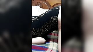 فلاحة مصرية بتتناك من جارها في بيته وتمصله زبه